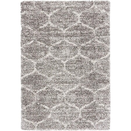 Safavieh 4 x 6 ft. Hudson Shag Vintage Rectangle Rug Gray & Ivory SGH265F-4